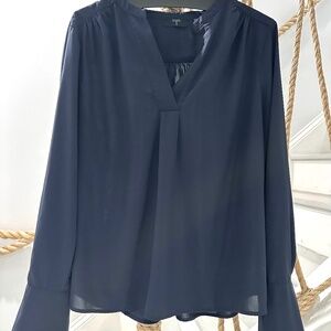 Tahiti Navy Blouse XL